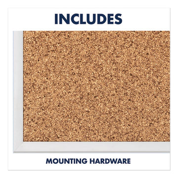 Quartet® Classic Series Cork Bulletin Board, 96 X 48, Silver Aluminum Frame freeshipping - TVN Wholesale